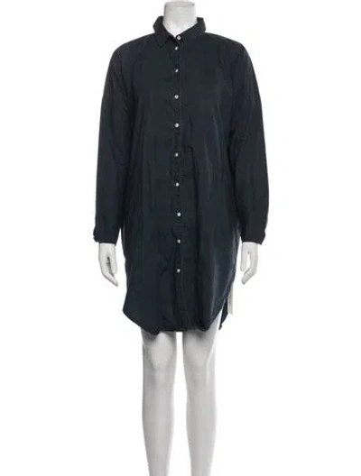 Pre-owned Acne Studios Mini Dress In Blue