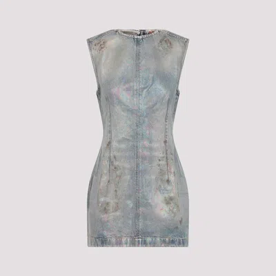 ACNE STUDIOS MINI DRESS DENIM