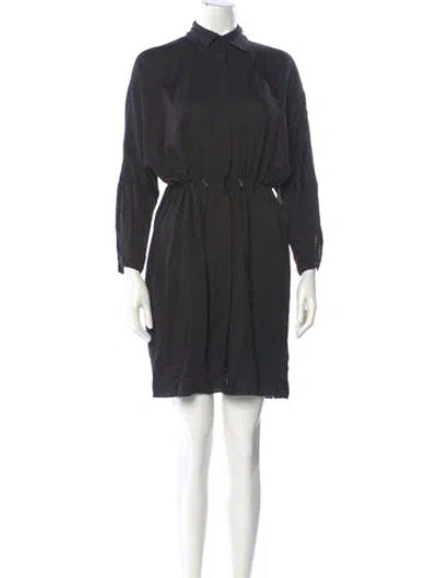 Pre-owned Acne Studios Mini Dress In Gray