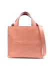 Acne Studios Mini Logo-embossed Tote Bag In Pink