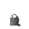 Acne Studios Mini Lunar Shopper Bag In Silver