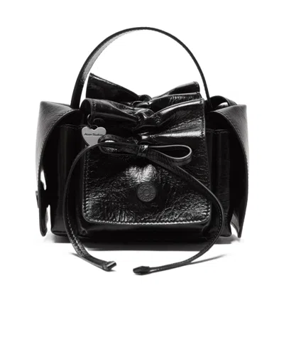 Acne Studios Mini Multipocket Bag In Black