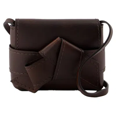 Acne Studios Mini Musubi Bag -  - Leather - Brown