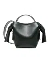 Acne Studios Mini Musubi Knot-detail Tote Bag In Black