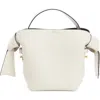Acne Studios Musubi Mini Bag In White/black