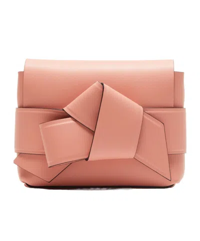 Acne Studios Mini Musubi Shoulder Bag In Pink