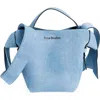 Acne Studios Musubi Mini Shoulder Bag In Blue