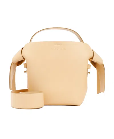 Acne Studios Mini Musubi Tote Bag In Nude