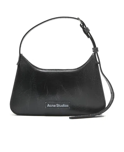 ACNE STUDIOS ACNE STUDIOS PLATT LOGO DETAILED MICRO SHOULDER BAG