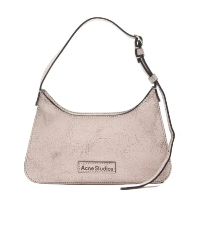 ACNE STUDIOS ACNE STUDIOS PLATT LOGO DETAILED MINI SHOULDER BAG
