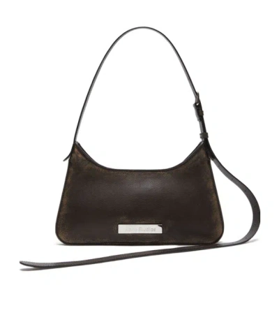 ACNE STUDIOS ACNE STUDIOS LOGO PLAQUE SHOULDER BAGS