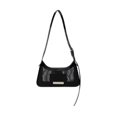 Acne Studios Mini Platt Shoulder Bag In Brown