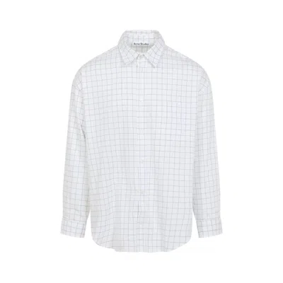 Acne Studios Mini Shirt For Men - Stylish And Comfortable In White
