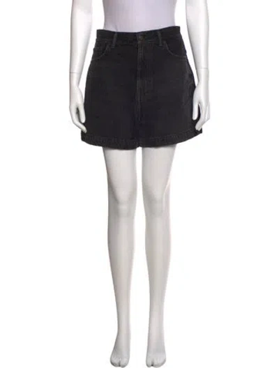 Pre-owned Acne Studios Mini Shorts In Black