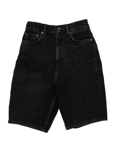 Pre-owned Acne Studios Mini Shorts In Black