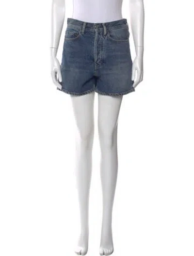 Pre-owned Acne Studios Mini Shorts In Blue