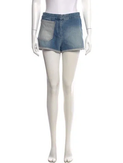 Pre-owned Acne Studios Mini Shorts In Blue