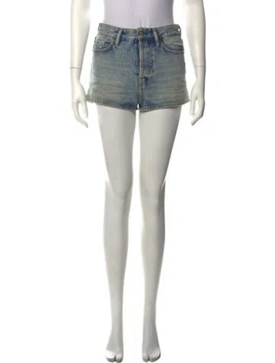 Pre-owned Acne Studios Mini Shorts In Blue