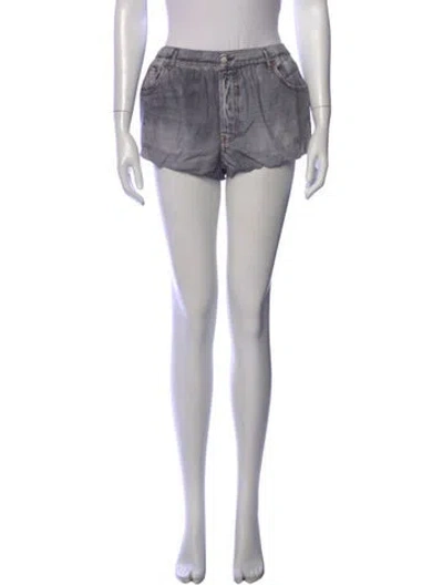 Pre-owned Acne Studios Mini Shorts In Gray