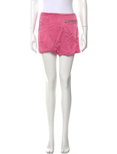 Pre-owned Acne Studios Mini Shorts In Pink
