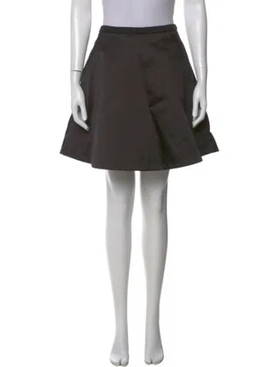 Pre-owned Acne Studios Mini Skirt In Black