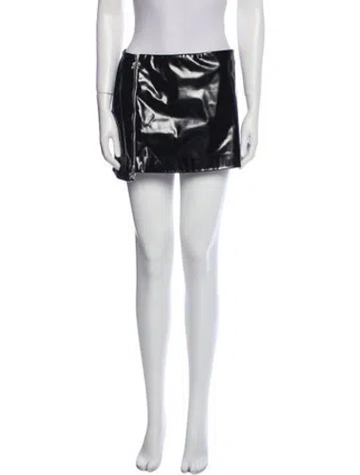 Pre-owned Acne Studios Mini Skirt In Black