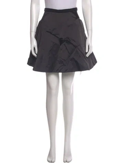 Pre-owned Acne Studios Mini Skirt In Black
