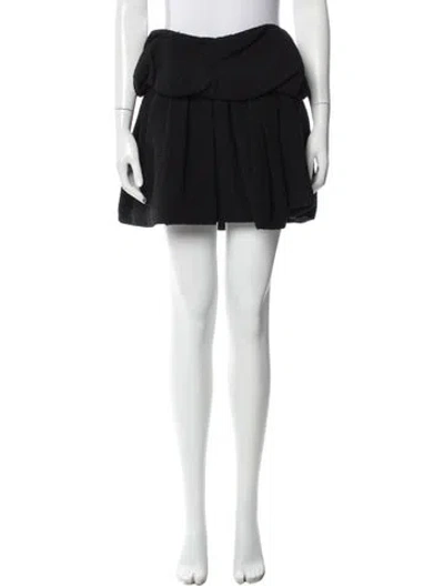 Pre-owned Acne Studios Mini Skirt In Black