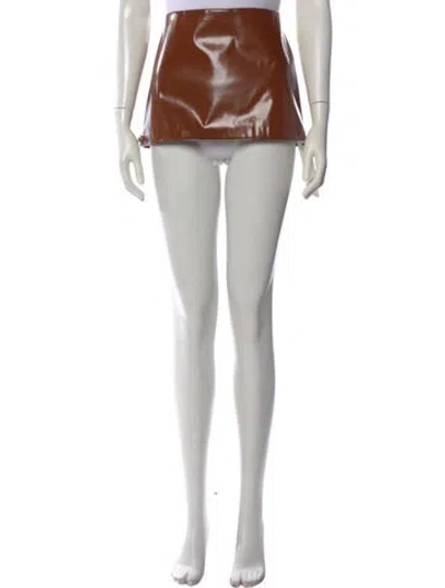 Pre-owned Acne Studios Mini Skirt In Black