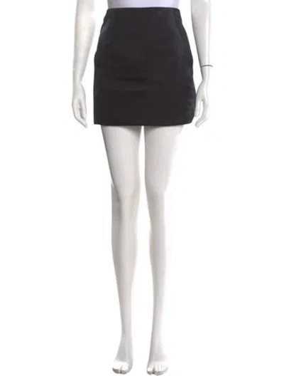 Pre-owned Acne Studios Mini Skirt In Black