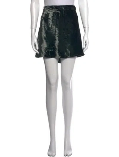 Pre-owned Acne Studios Mini Skirt In Black