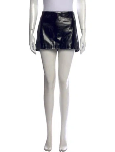 Pre-owned Acne Studios Mini Skirt In Black