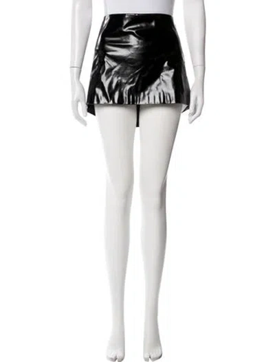 Pre-owned Acne Studios Mini Skirt In Black