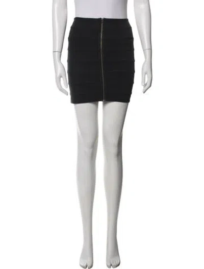 Pre-owned Acne Studios Mini Skirt In Black