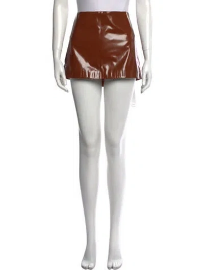 Pre-owned Acne Studios Mini Skirt In Brown