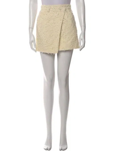 Pre-owned Acne Studios Mini Skirt In Neutral