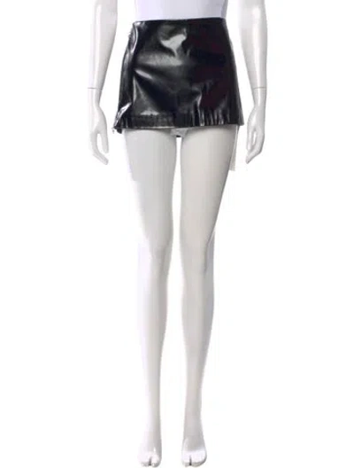 Pre-owned Acne Studios Mini Skirt W/ Tags In Black