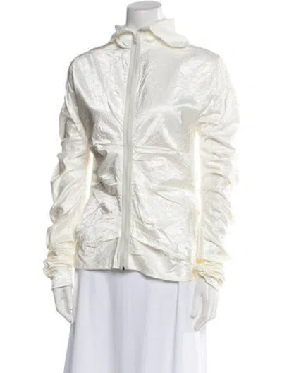 Pre-owned Acne Studios Mock Neck Long Sleeve Sweatshirt W/ Tags In Neutral