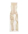 Acne Studios Mock-neck Maxi Dress In Nude