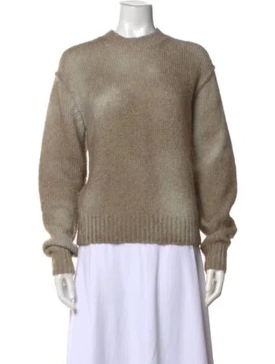 Pre-owned Acne Studios Mock Neck Sweater In Brown