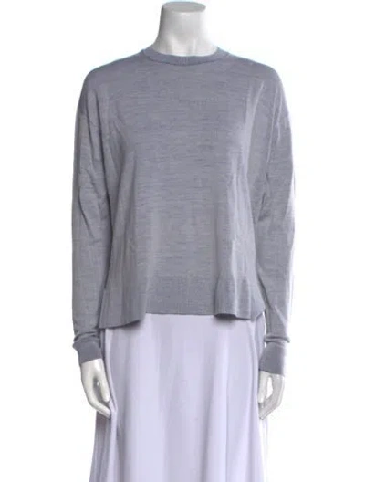 Pre-owned Acne Studios Mock Neck Sweater In Gray
