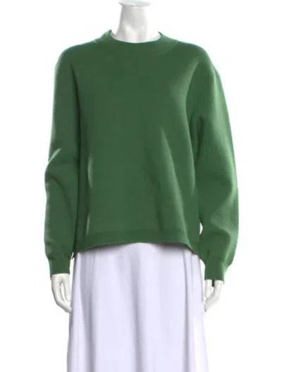 Pre-owned Acne Studios Mock Neck Sweater In Green