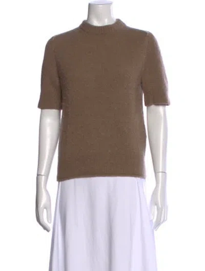 Pre-owned Acne Studios Mock Neck Sweater In Neutral