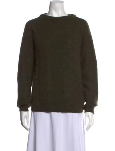 Pre-owned Acne Studios Mock Neck Sweater In Neutrals