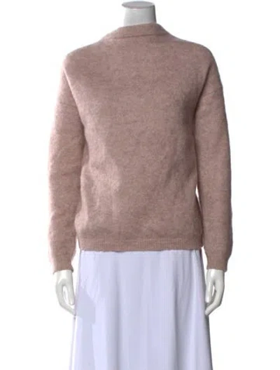 Pre-owned Acne Studios Mock Neck Sweater In Pink