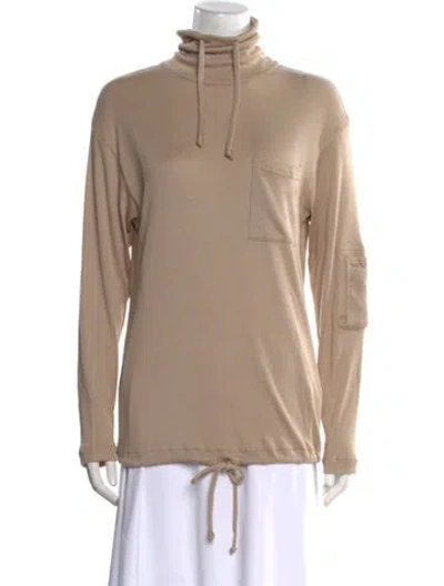 Pre-owned Acne Studios Mock Neck Sweater W/ Tags In Neutral