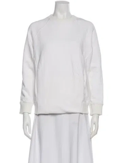 Pre-owned Acne Studios Mock Neck Sweater In White