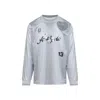 Acne Studios Modern Fit T-shirt In Gray