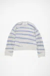 Acne Studios Mohair Blend Jumper In Brown