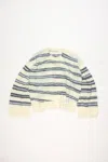 Acne Studios Mohair Blend Jumper In Soft Yellow,multi